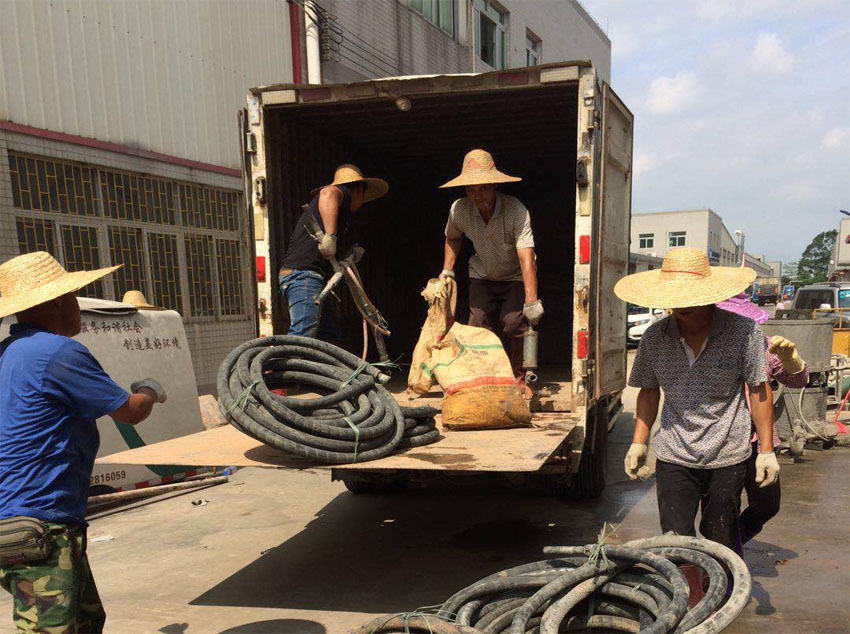 宣汉一部件厂房地基出现下沉注浆加固